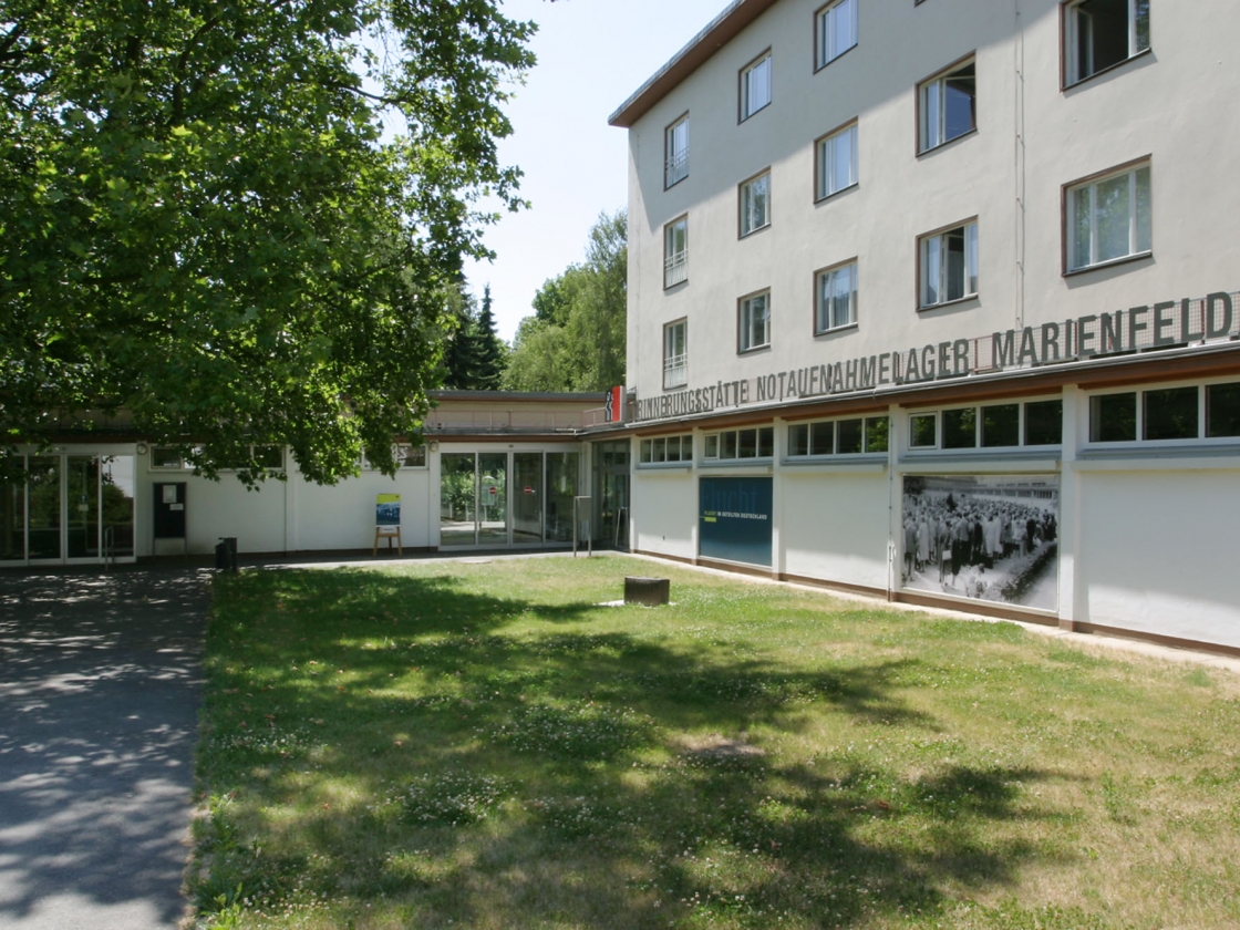 Die Erinnerungsstätte von außen