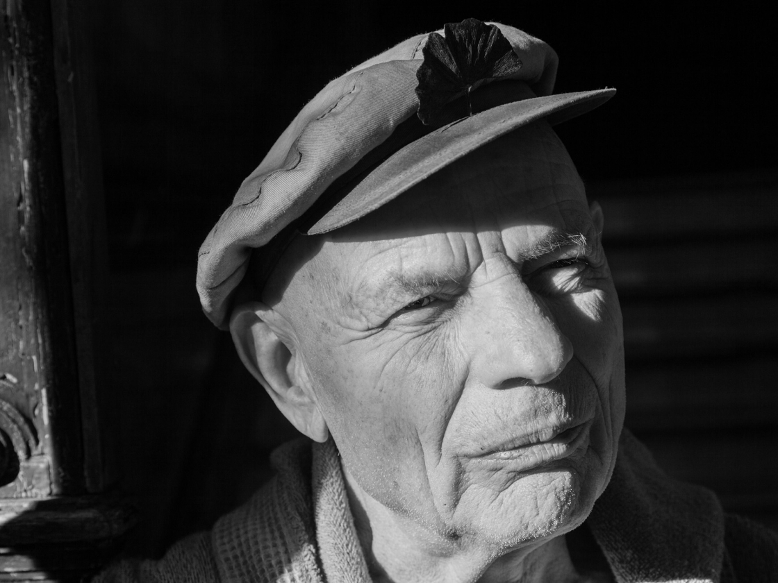 Ben Wagin in Schwarz-Weiß