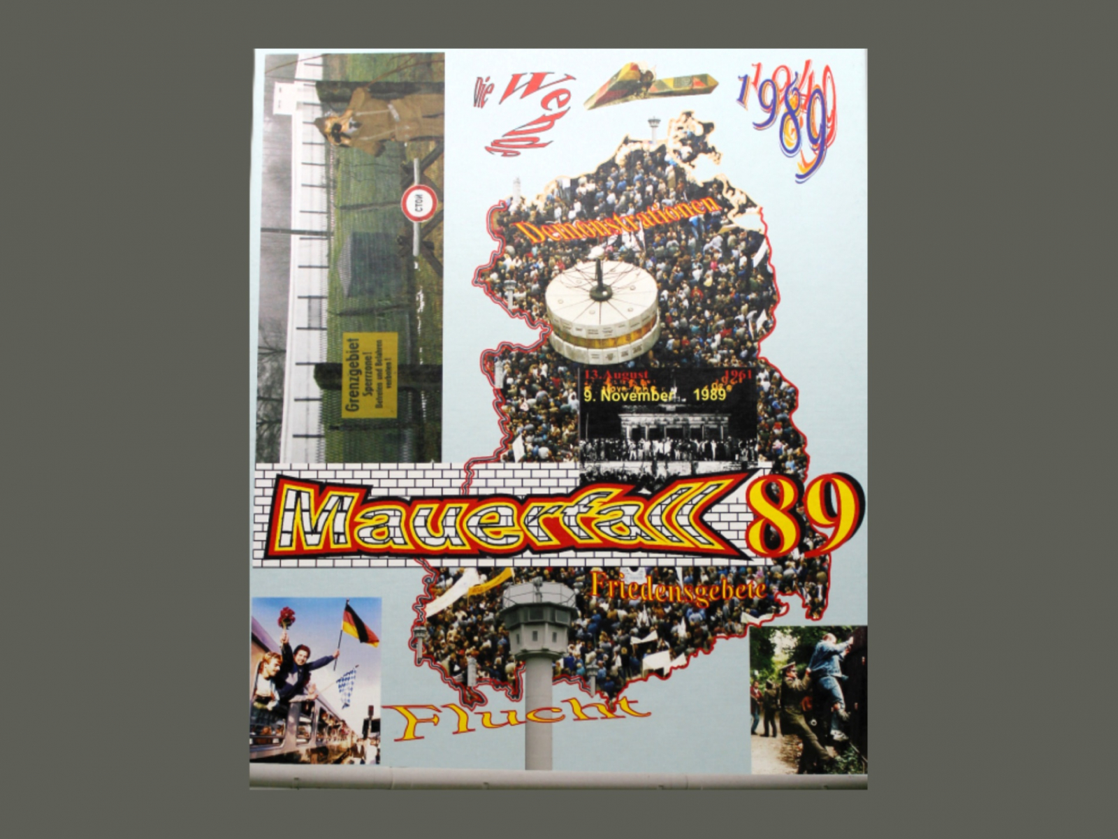 Foto des Brettspiels "Mauerfall 89"