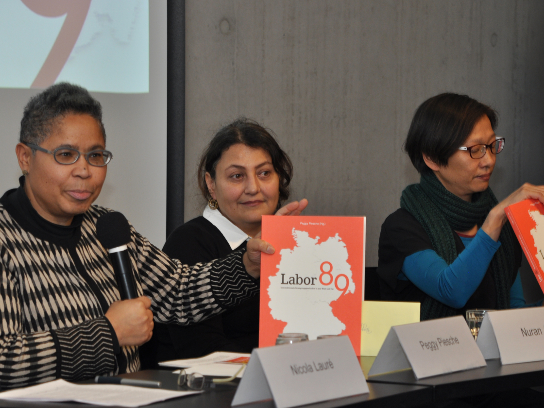 Foto der PodiumsteilnehmerInnen 