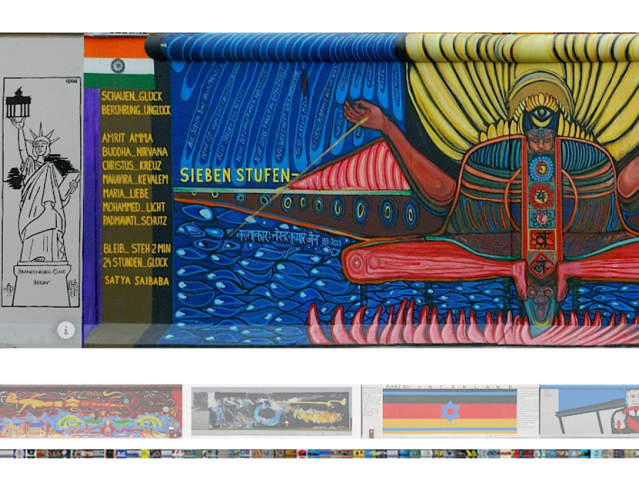 Screenshot Online Ausstellung