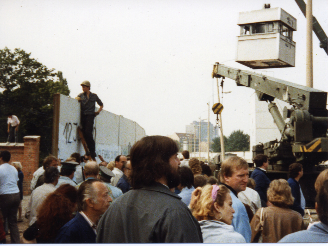 Abriss der Mauer