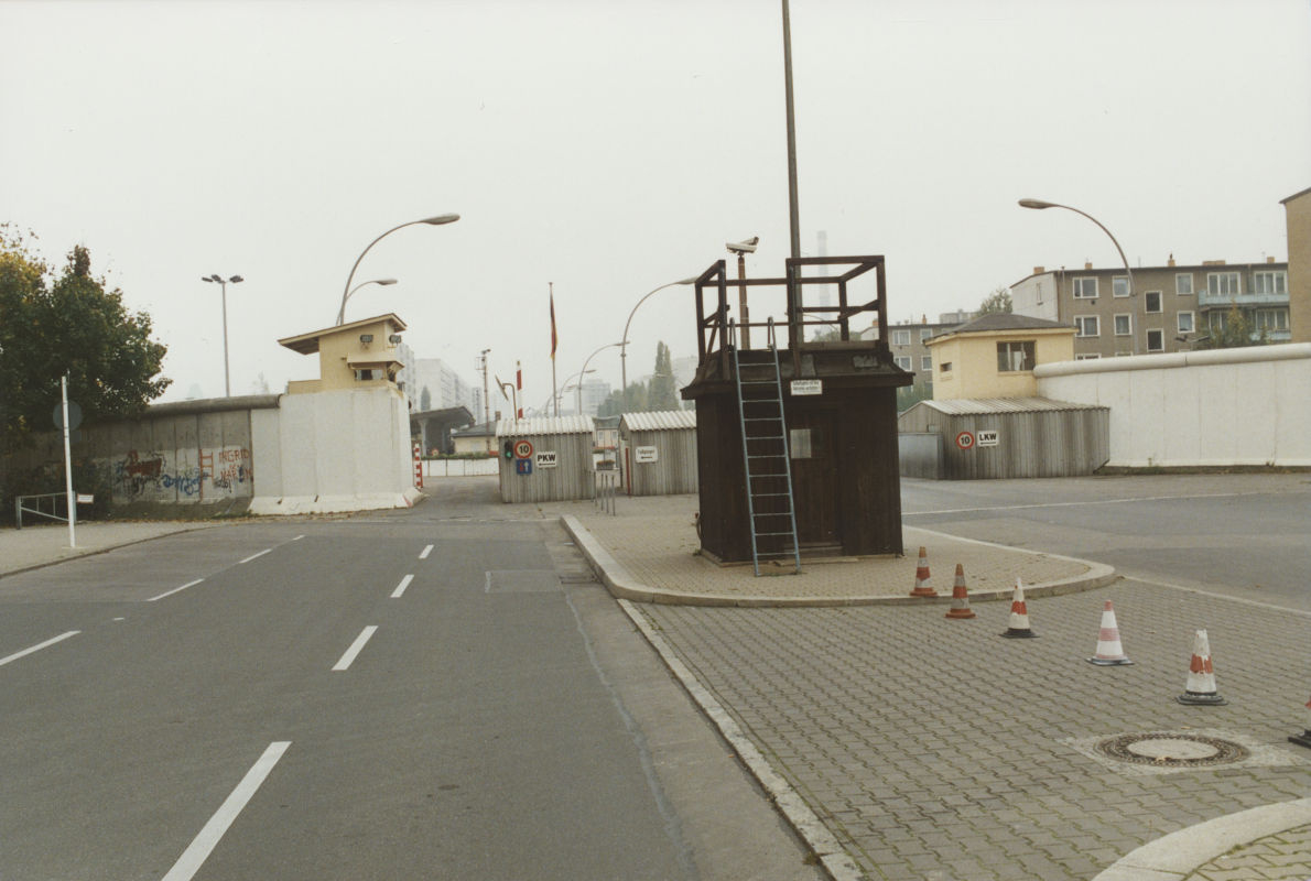 Grenze an der Heinrich-Heine-Straße