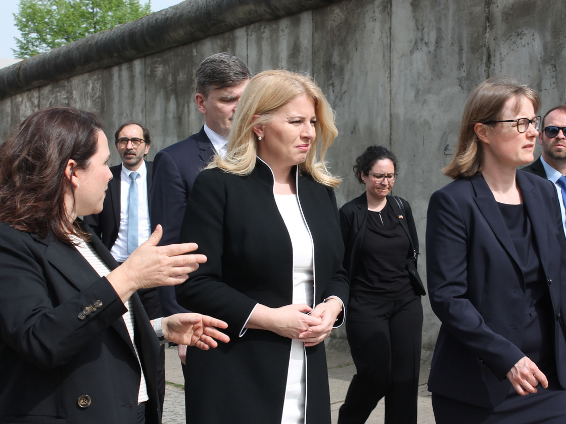 Besuch an der Gedenkstätte Berliner Mauer
