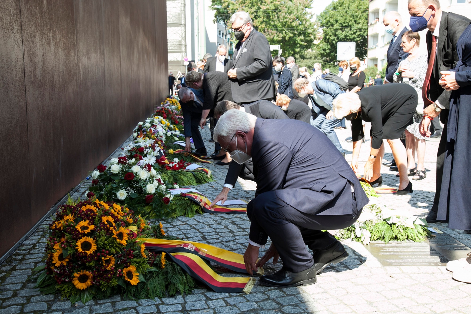 Kranzniederlegung Mauerbau 2021